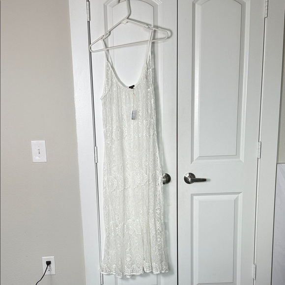 9SEEED White Lace Swim Suit Coverup - Size Small - Picture 1 of 4